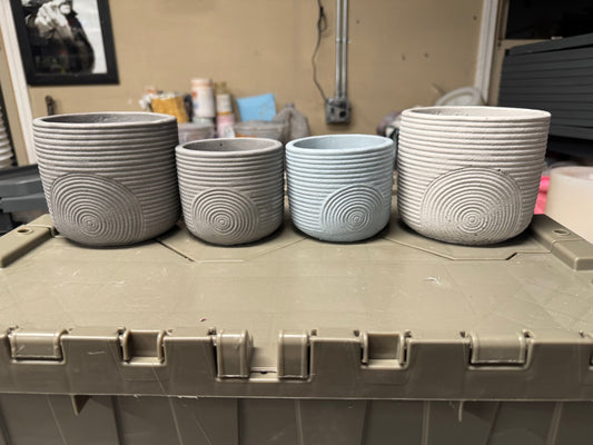 4 pot order for Ann